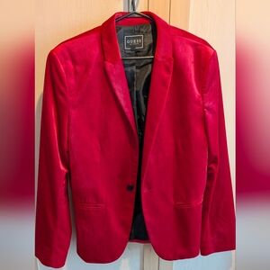 GUESS Vibrant Red Men's Blazer